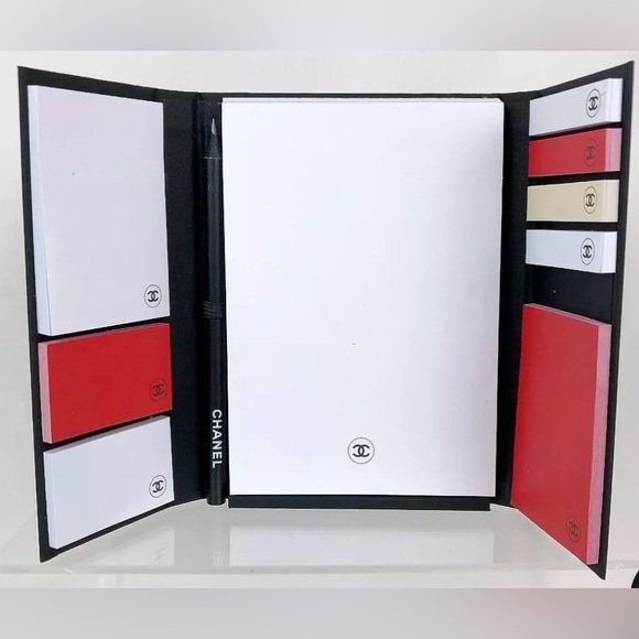 Coming Soon! CHANEL LA Collection Pencil, Notebook, Sticky Note Set NWB - Picture 1 of 4